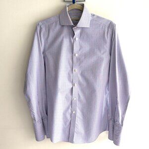 Charles Tyrwhitt Men Plaid Collared Button Up Dress Shirt